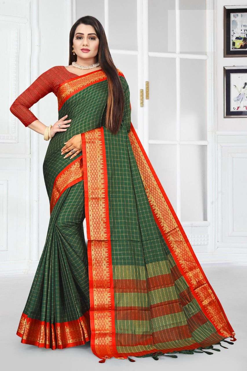 Maahi 48 Casual Wear Cotton Silk Saree Collection