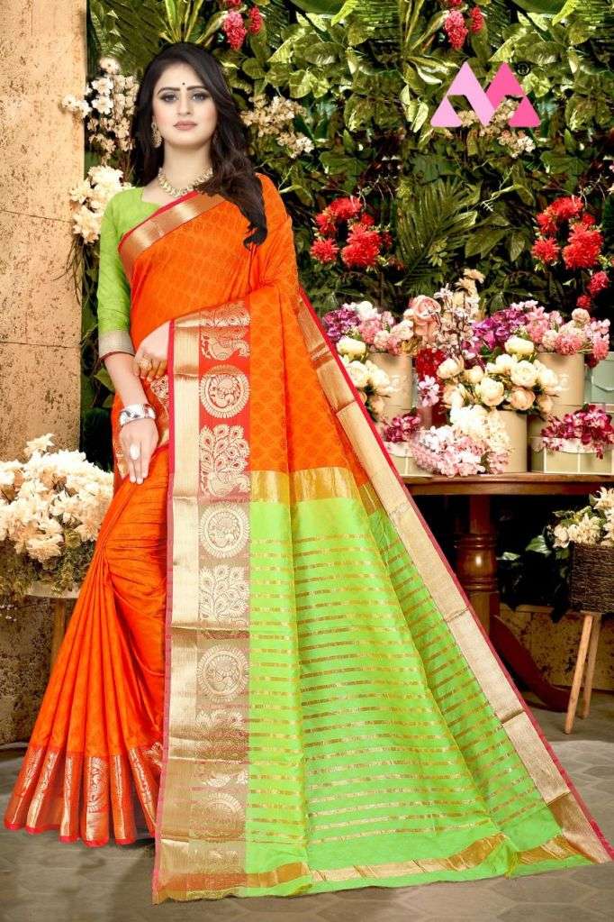 VIVERA INTERNATIONAL PANKHUDI SAREES SOFT SILK ELEGANT SAREE CATALOG