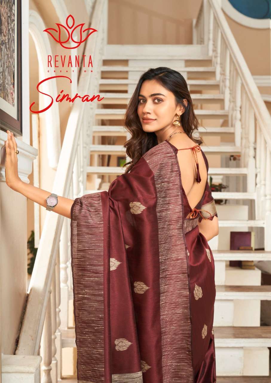 LT REVANTA CREATION SIMRAN SILK REGAL LOOK SAREE CATALOG