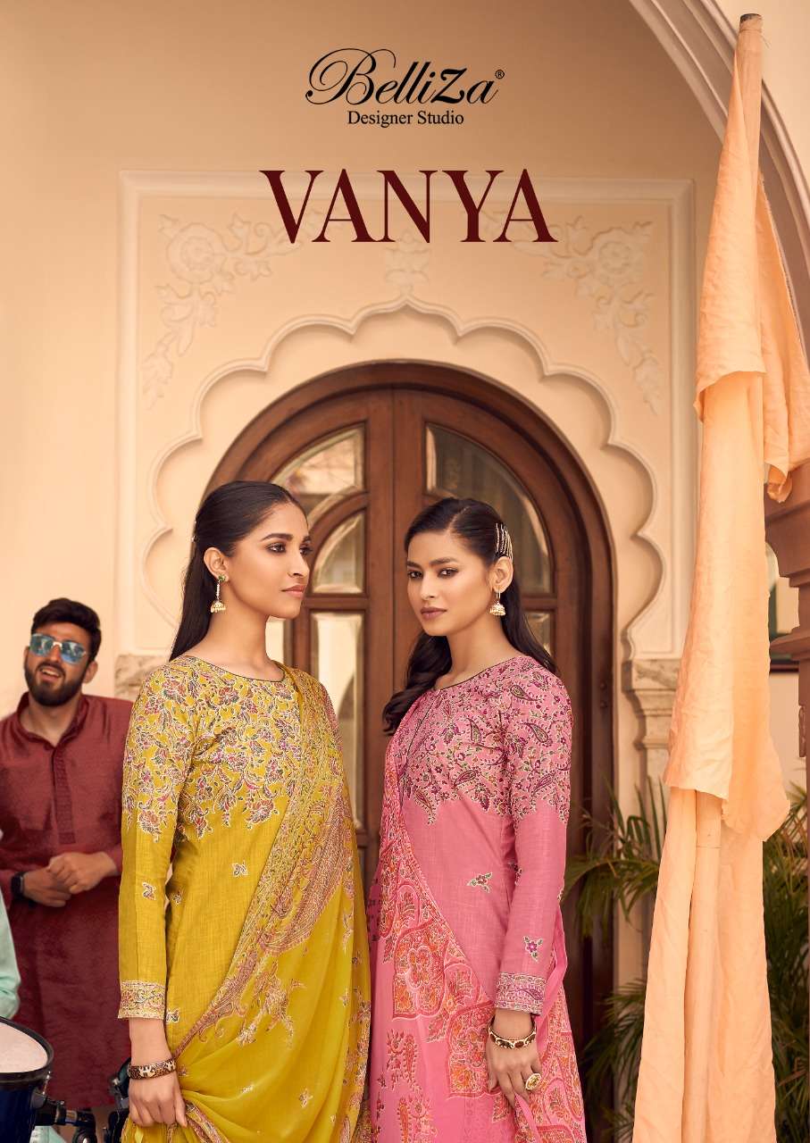 BELLIZA DESIGNER STUDIO VANYA COTTON ASTONISHING SALWAR SUIT CATALOG