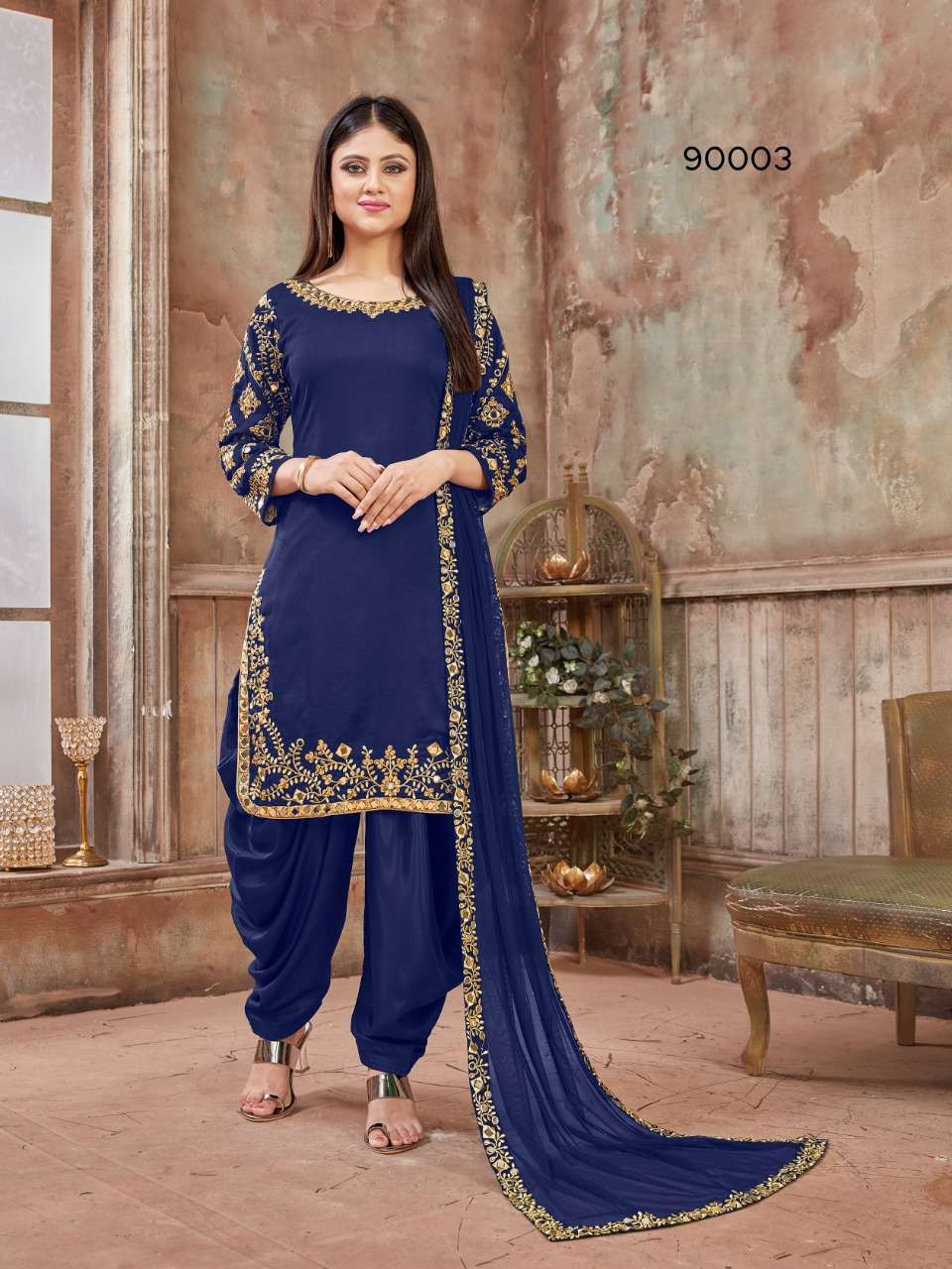 DANI AANAYA 90000 VOL 90 SILK CATCHY LOOK SALWAR SUIT CATALOG